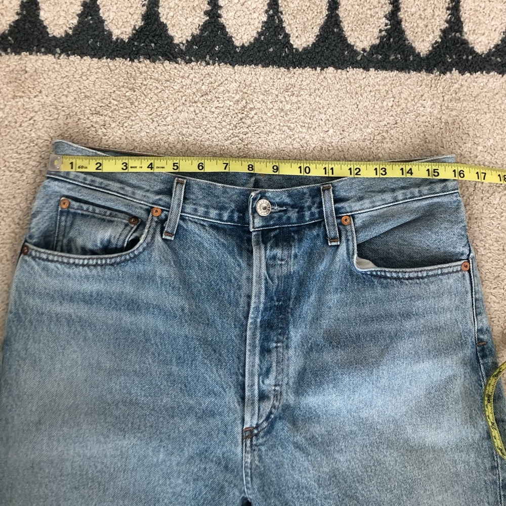 AGOLDE Riley High Rise Straight Crop Jeans - Picture 7 of 12